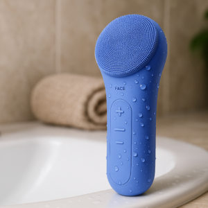 NågraCoola CLIE Waterproof Facial Cleansing Brush - Blue