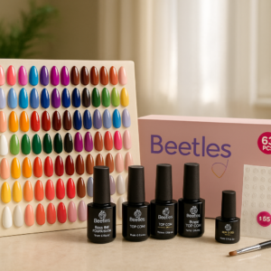 Beetles Spring Gel Nail Polish Set 55 Colors with Top Coat